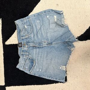 Women's Blue Denim Shorts